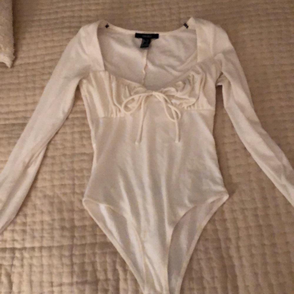 Forever 21 White bodysuit